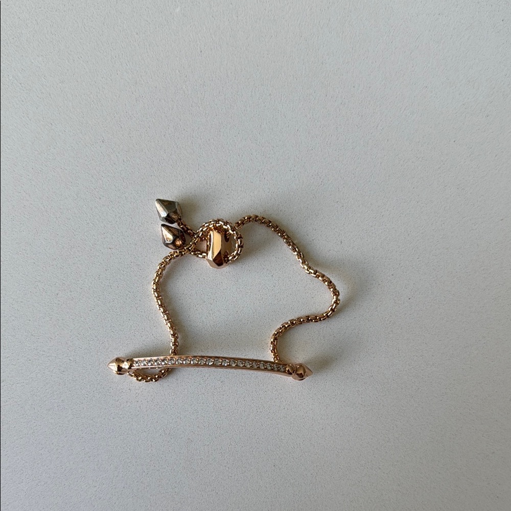 Kendra Scott Gold Diamond Adjustable Bracelet
